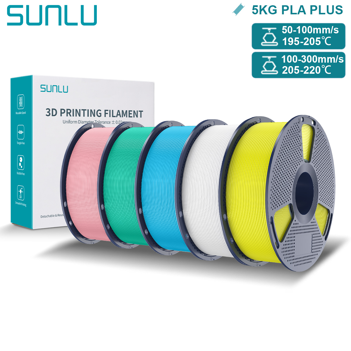 3D Printing Fdm - SUNLU Pla Plus 3D 필라멘트 1.75mm