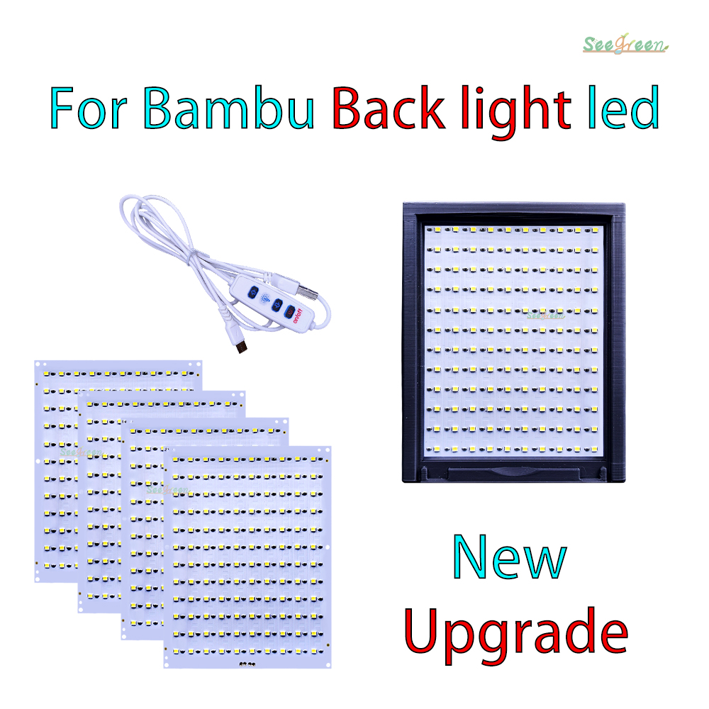 3D Printing Bambu Lab - 밤부랩 리토파인 LED 패널 CMYK LED