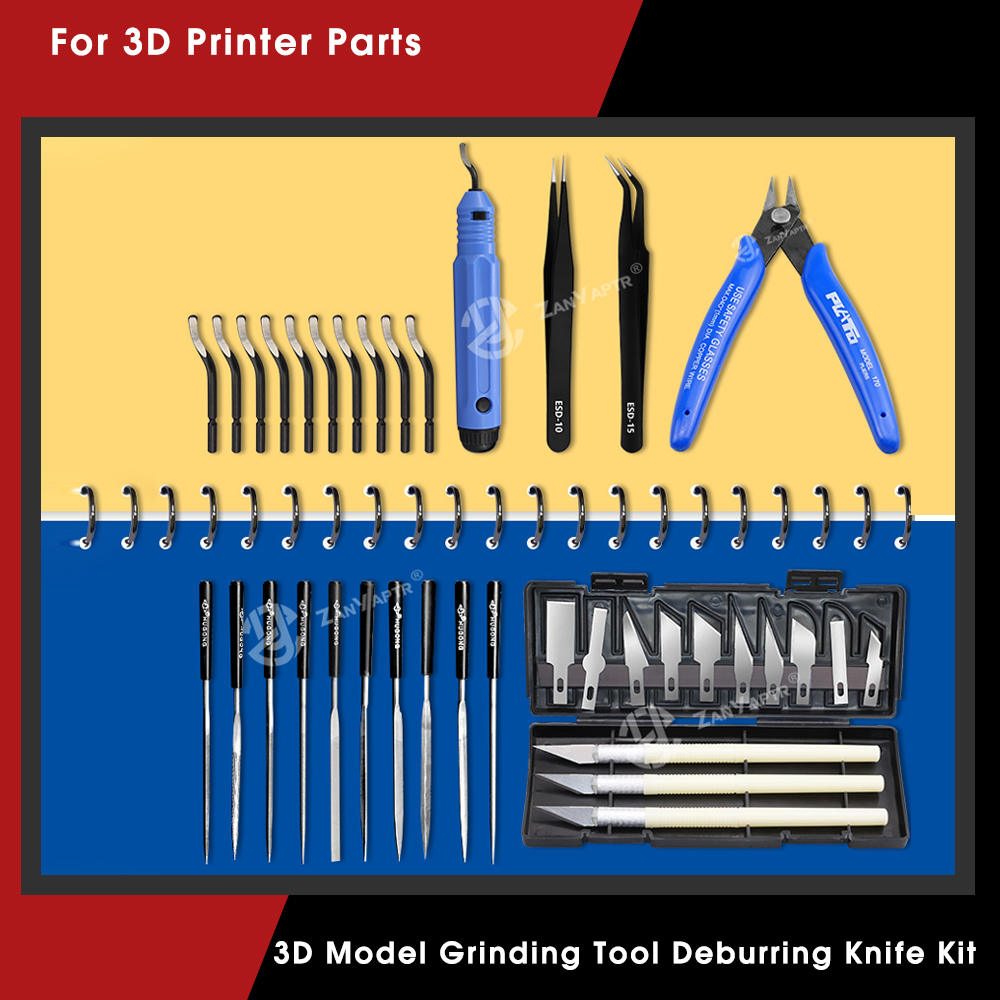 3D Printing Files - 3D 모델 연삭 도구 디버링 조각