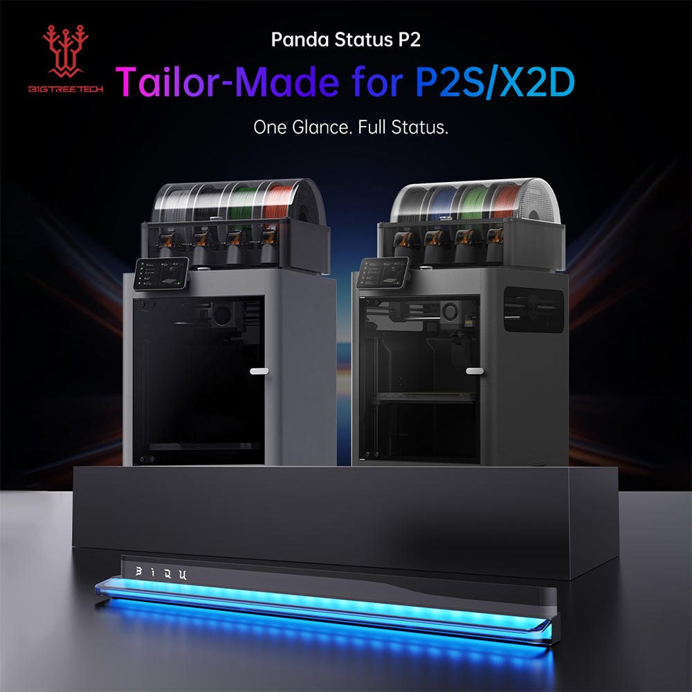 3D Printing Bambu Lab - 빅트리테크 팬더 스테이터스 P2 스마트 LED