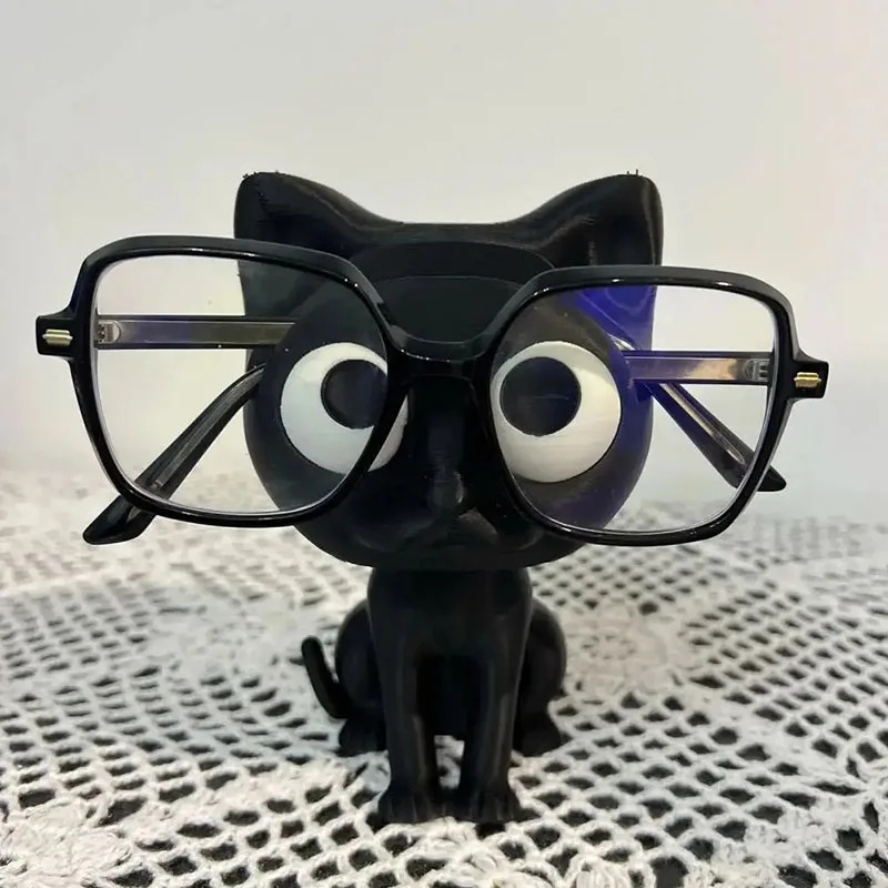 3D Printing Glasses Frames - 3D 프린팅 고양이 안경테 - 귀여운