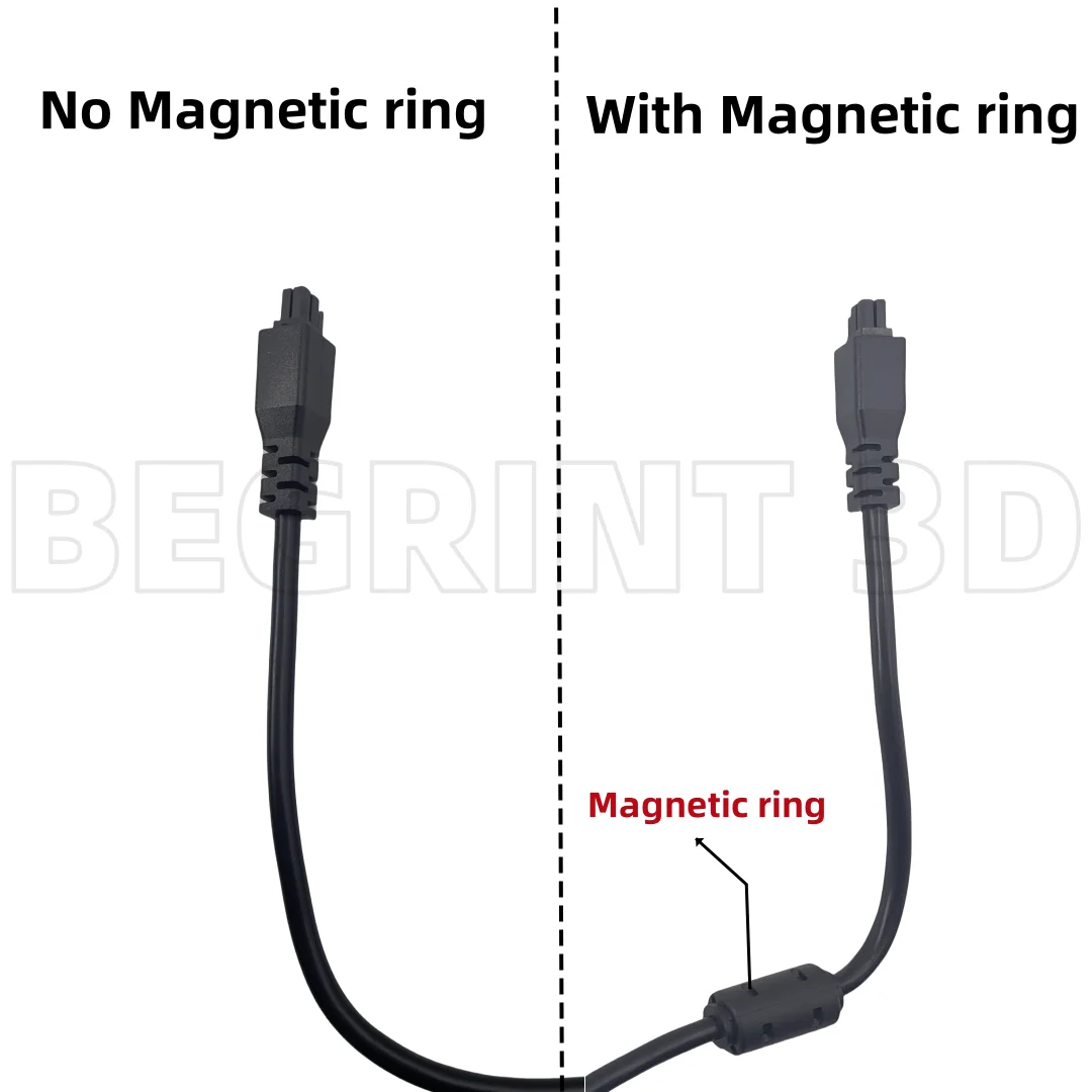 AMS Lite 4핀 연장 케이블, 자기 소음 감소 링 - 3D Printer Cable Chain 리뷰 및 가격