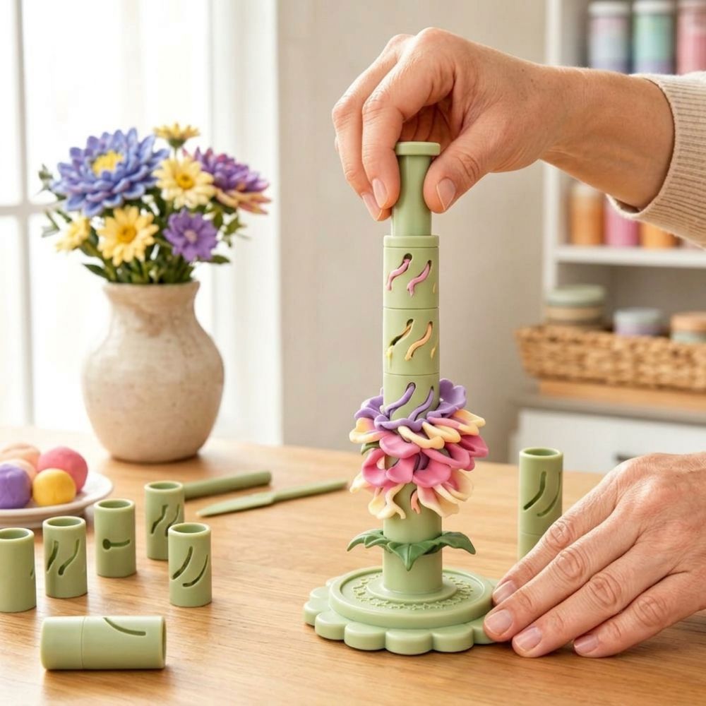 3D 프린팅 점토 꽃 제작 도구 9개의 성형 슬리브 다 - 3D Printing Maker 리뷰 및 가격