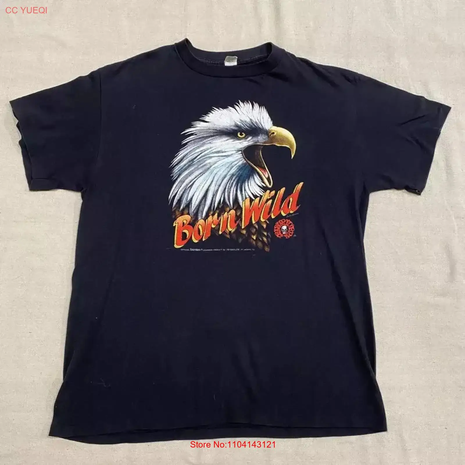 빈티지 80년대 3D 엠블럼 Born Wild Eagl - 3D Printing Eagle 리뷰 및 가격