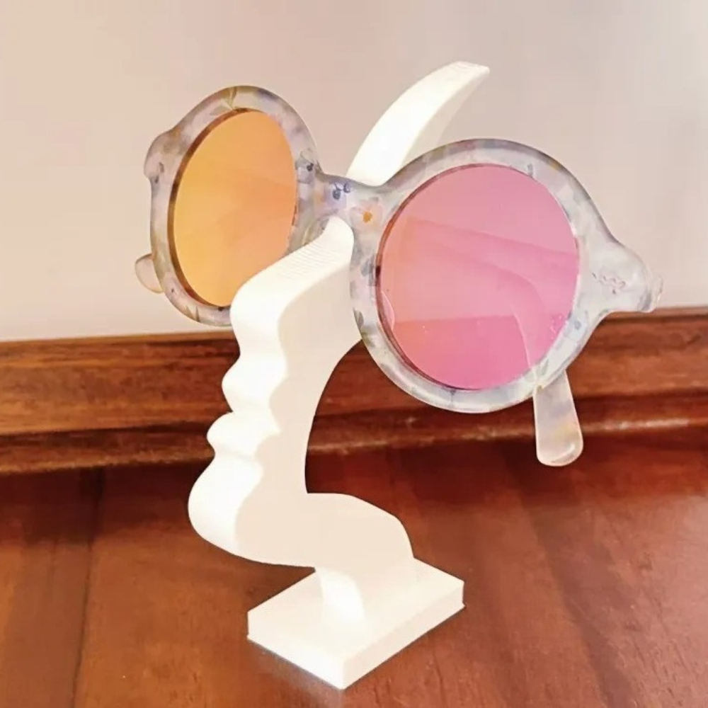 현대적인 미니멀리스트 추상 얼굴 측면 그림 안경테/3D - 3D Printing Glasses Frames 리뷰 및 가격