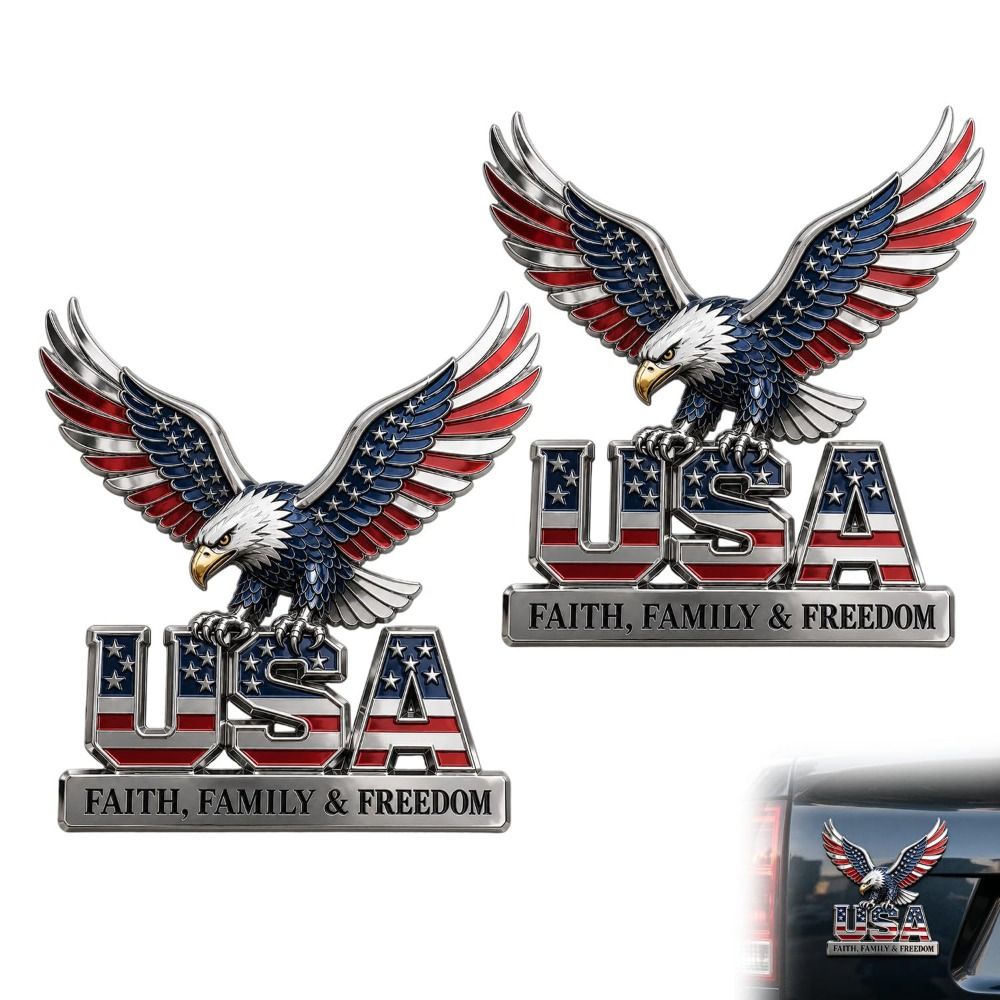 3D 입체 금속 디자인 미국 신앙 가족 엠블럼 아메리칸 - 3D Printing Eagle 리뷰 및 가격