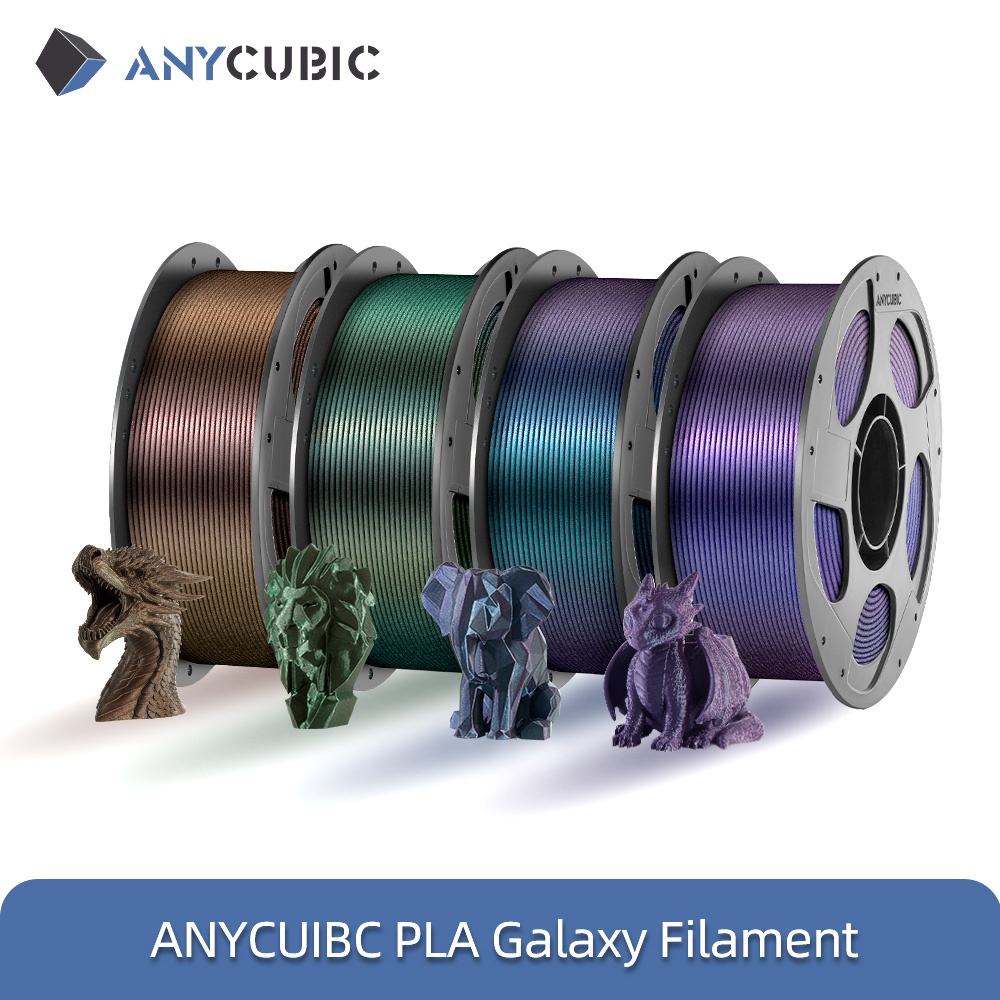 애니큐빅 PLA 갤럭시 필라멘트 스타리 이펙트 3D 프 - 3D Printing Fdm 리뷰 및 가격