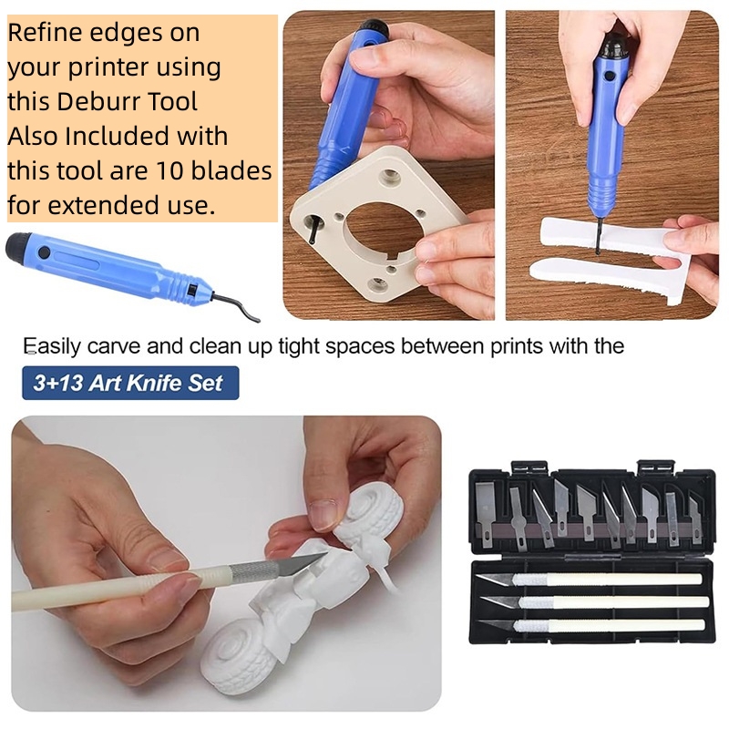 38개 3D 모델 연삭 도구 디버링 조각칼 키트 조각  - 3D Printing Files 리뷰 및 가격