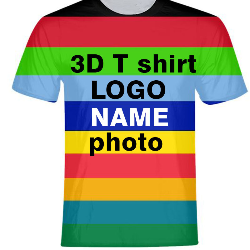 3D youth t shirt 남성 무료 맞춤형 이름  - 3D Printing Logo 리뷰 및 가격