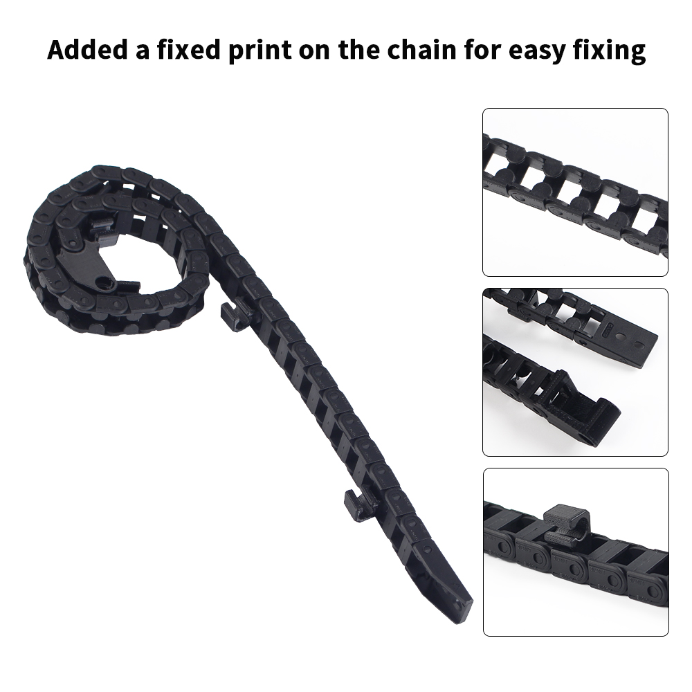 K1 MAX 드래그 체인 분리형 플라스틱 케이블 체인  - 3D Printer Cable Chain 리뷰 및 가격