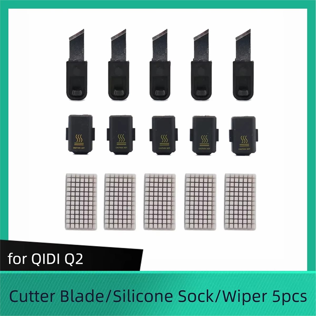 QIDI Q2 커터 블레이드용 SWXF 실리콘 양말 및 - Silicone Sock Hotend 리뷰 및 가격