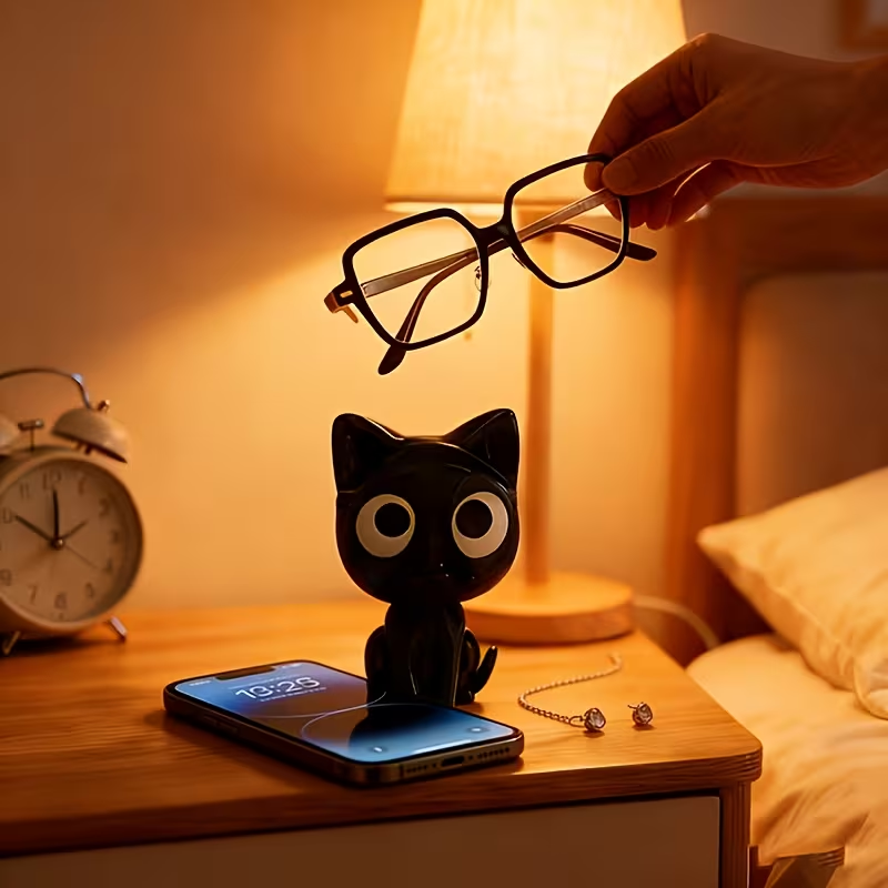 1개 귀여운 고양이 모양 3D 프린팅 안경테, 앉아있는 - 3D Printing Glasses Frames 리뷰 및 가격