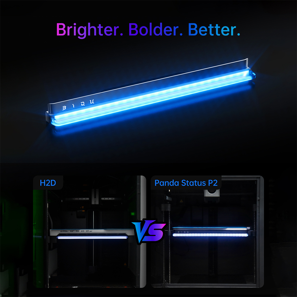 빅트리테크 팬더 스테이터스 P2 스마트 LED 라이트  - 3D Printing Bambu Lab 리뷰 및 가격