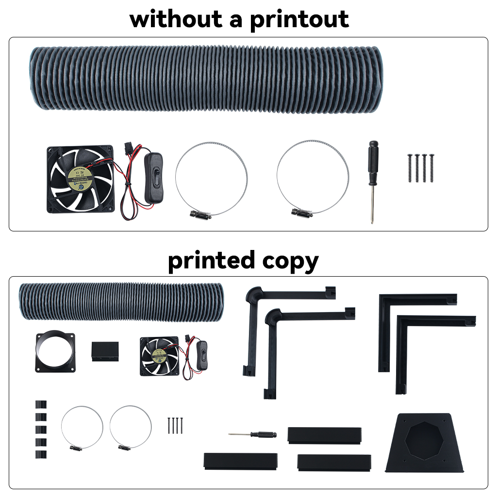 Bambu Lab X2D/P2S용 외부 배기 팬 키트, - 3D Printing Bambu Lab 리뷰 및 가격