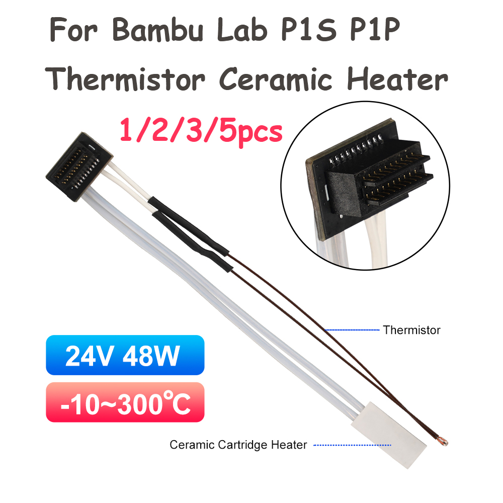 밤부랩 P1S P1P 서미스터 세라믹 카트리지 히터 3 - 3D Printing Bambu Lab 리뷰 및 가격