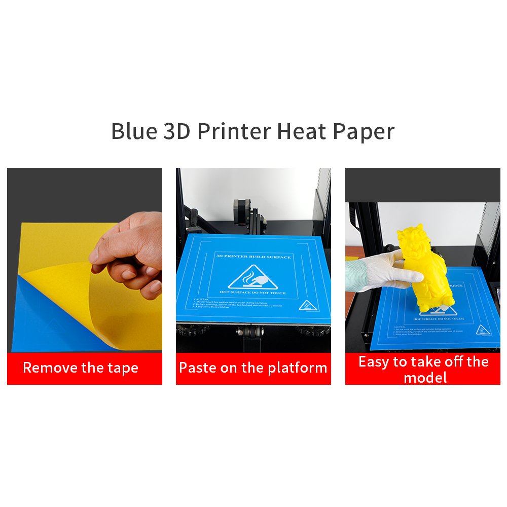 KingRoon 업그레이드 된 거친 모래 파란색 히트  - 3D Printing Files 리뷰 및 가격