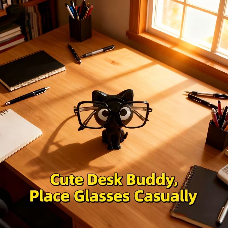 3D 프린팅된 검은 고양이 안경테 귀여운 플라스틱 데스 - 3D Printing Glasses Frames 리뷰 및 가격