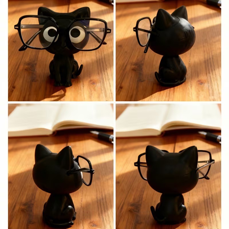 3D 프린팅된 검은 고양이 안경테 귀여운 플라스틱 데스 - 3D Printing Glasses Frames 리뷰 및 가격