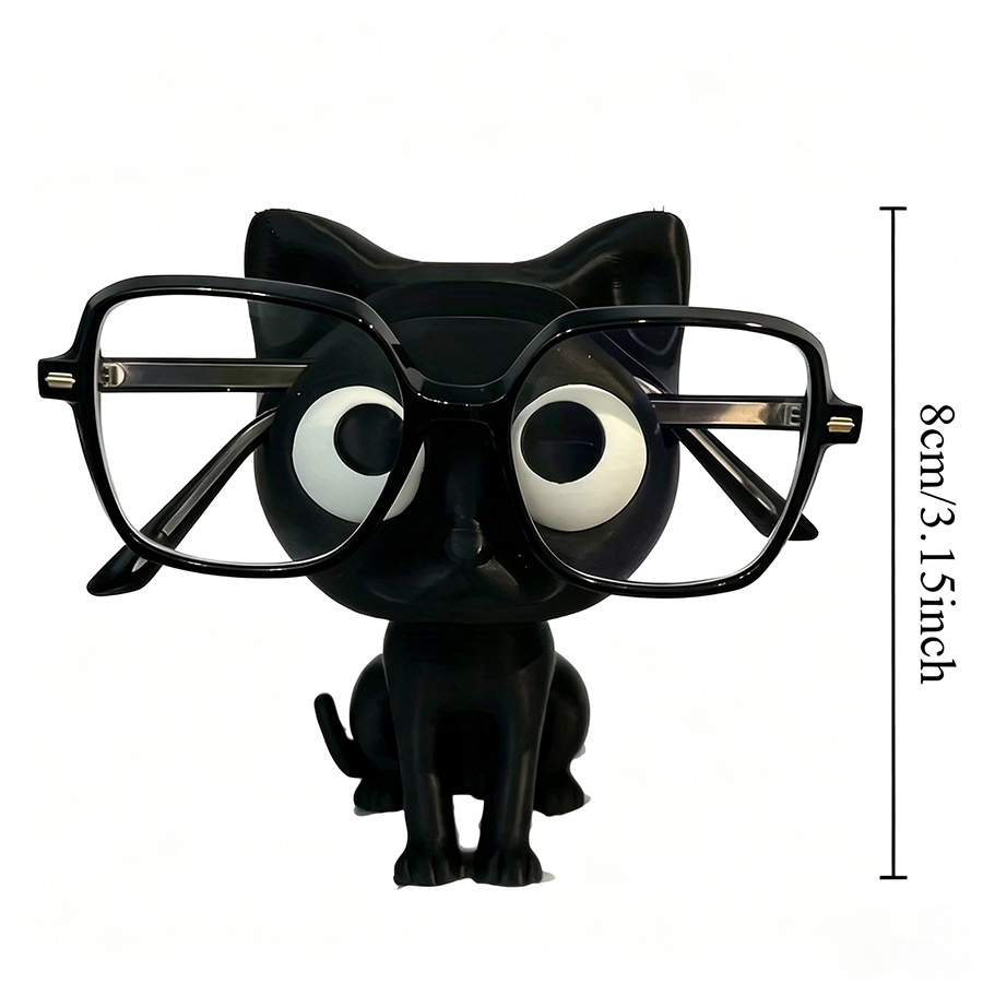 3D 프린팅된 검은 고양이 안경테 귀여운 플라스틱 데스 - 3D Printing Glasses Frames 리뷰 및 가격
